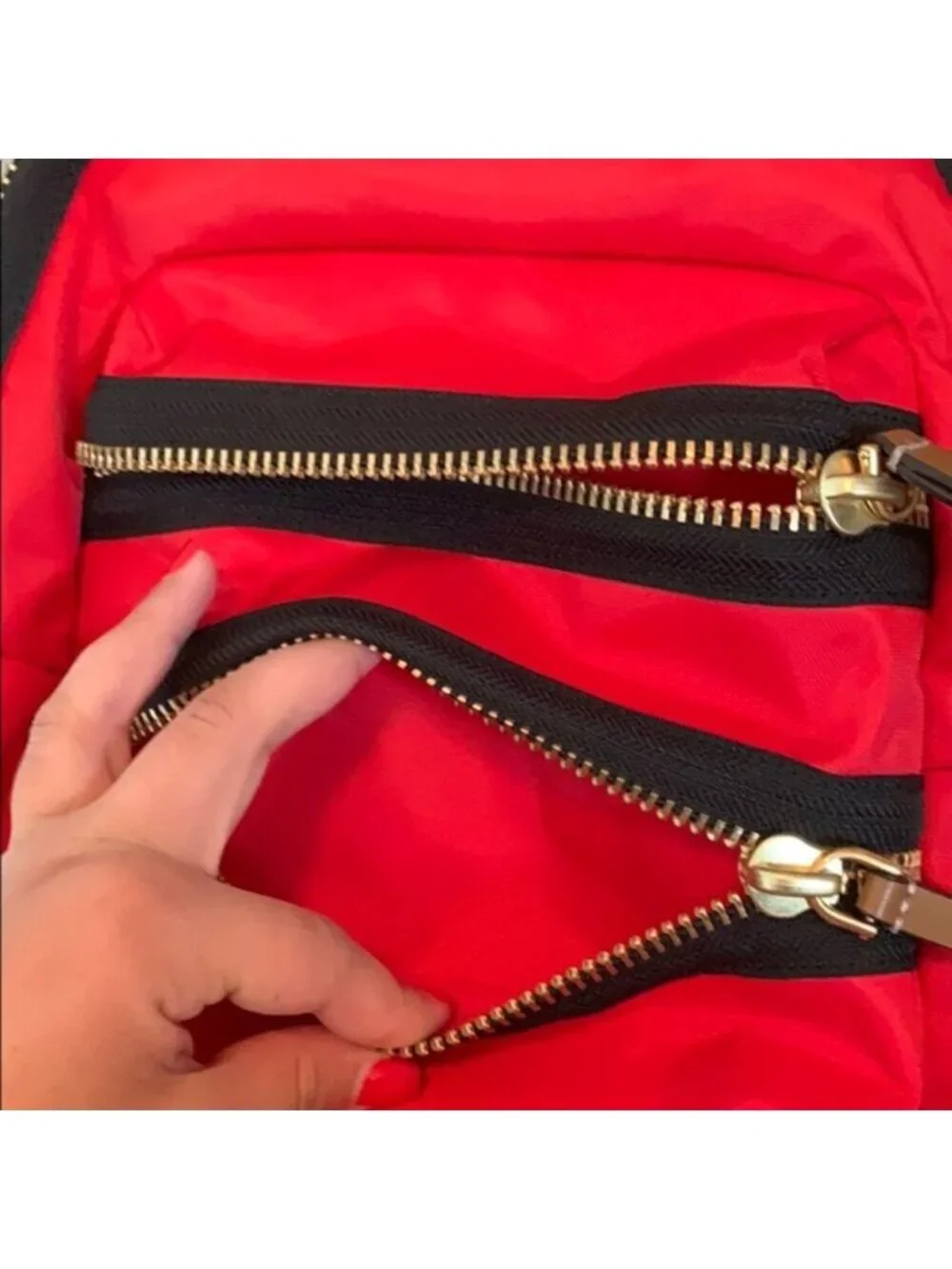 MARC JACOBS Red Backpack